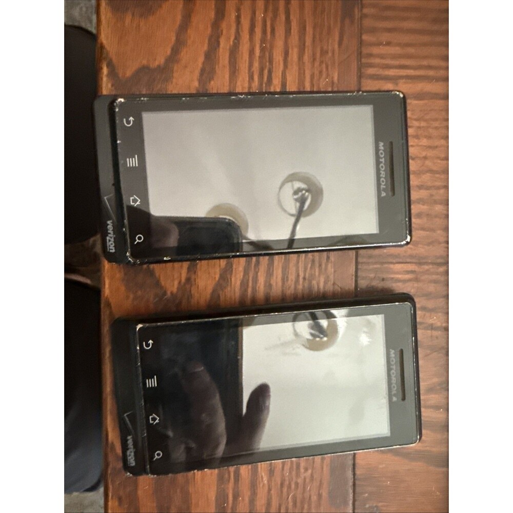 Motorola Droid A855 Smartphone Black, Verizon - TWO (2)!